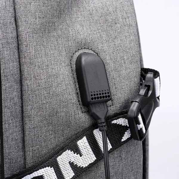 sac a dos avec prise pour batterie rechargeable