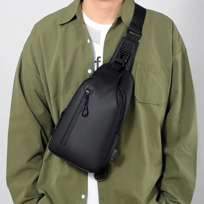 sac banane poitrine homme crossbody